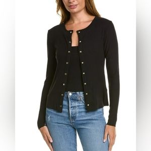 Nation Ltd. XS black Nona twin cardigan set